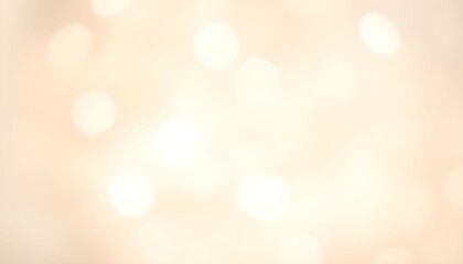 Obraz premium Soft and Warm Abstract Background with Bokeh Lights, Perfect for Festive and Elegant Designs