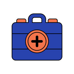 Medical icon outline editable stroke line drawing eps.