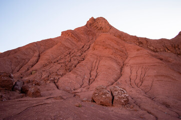 Rainbow Valley Colors in San Pedro de Atacama