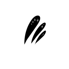 random cute stroke hand drawn ilustration