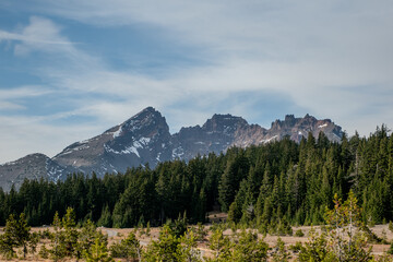 Broken Top, Cascade Mountain Range, Central Oregon, Deschutes National Forest