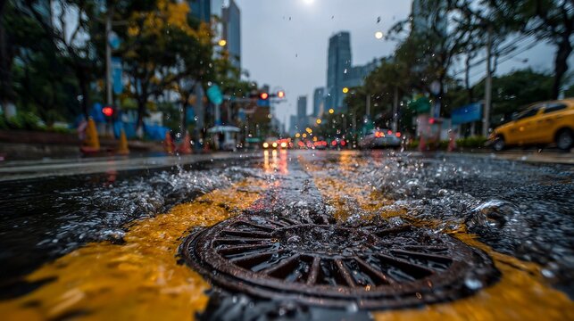 Smart urban stormwater management systems utilize AI to control drainage infrastructure dynamically, reducing flooding and improving water quality in metropolitan regions.