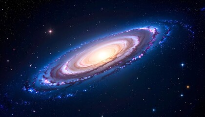 Spiral galaxy in deep space (11)