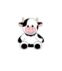 funny cow cartoon