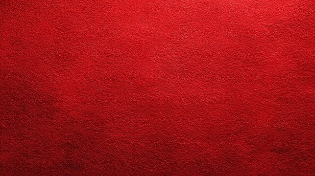 Vibrant red velvet texture close-up with fine detail