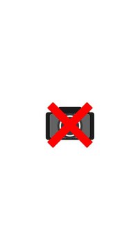 Animated video camera ban