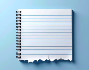 blank note book