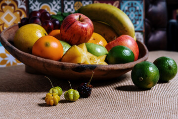 fresh fruits and vegetables still life