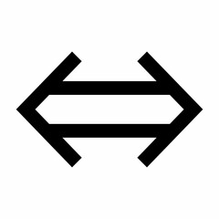 Equivalent symbol Mathematical. Icon image