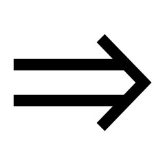 Implies symbol Mathematical. Vector image