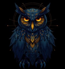 cute halloween owl