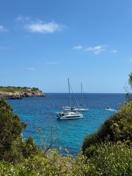 boats on the sea