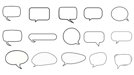 Fototapeta premium speech bubble