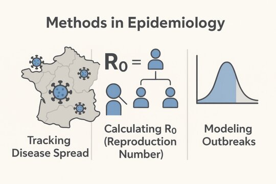 Visualizing Methods in Epidemiology: Tracking, Calculating, and Modeling Disease Outbreaks