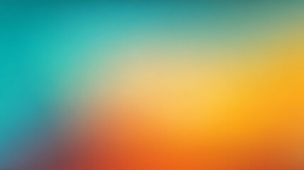 Fototapeta premium Vibrant abstract gradient with warm and cool hues