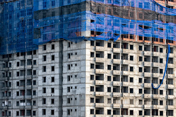 Apartmemts building under construction