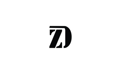 ZD, DZ, Z, D, abstract, letters, logo, monogram, professional, real estate,

