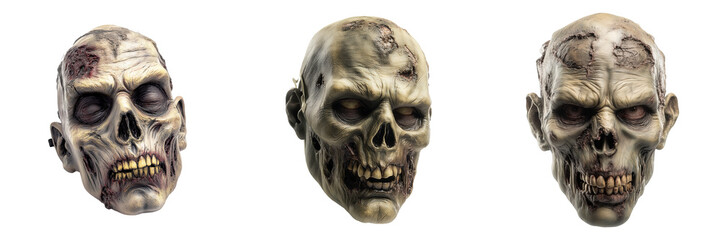 Spooky halloween decoration display home photo indoor close-up