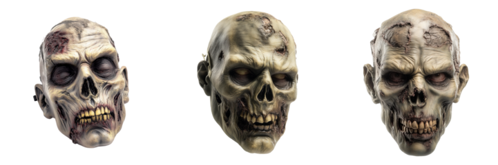 Spooky halloween decoration display home photo indoor close-up