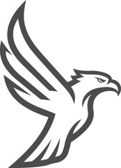 Soaring Eagle Silhouette A Symbol of Strength and Freedom