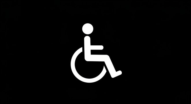 Wheelchair symbol accessibility sign icon disability