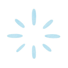 Abstract Burst Ray Illustration