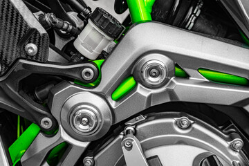 Kawasaki Ninja series bikes, Kawasaki Z900 with SC-Project Exhaust. Kawasaki Heavy Industries Ltd. KHI is a Japanese multinational corporation manufacturer of motorcycles, make in Minato, Tokyo, Japan © Snap Royce Photo Co.