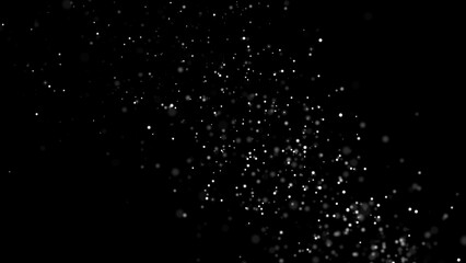 Abstract color digital connection moving dots and lines, Network connection structure with Graphic Particle background