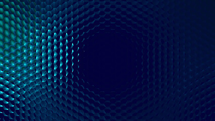 Abstract color digital connection moving dots and lines, Network connection structure with Graphic Particle background