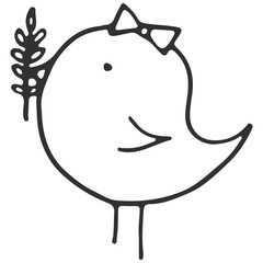 Funny cartoon fish character illustration vector drawing art design