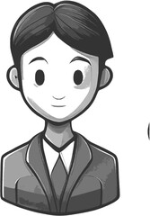 business man icon vector illustration