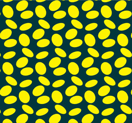 yellow dots background stylish art fabric wallpaper print