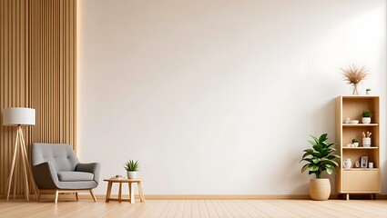 modern interior of living room