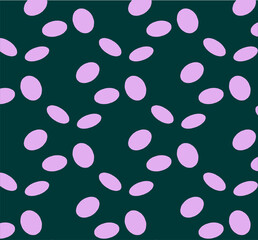 polka dots pattern with green fabric