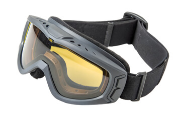 A matte goggles, white background