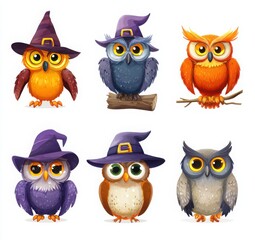 cute halloween owl