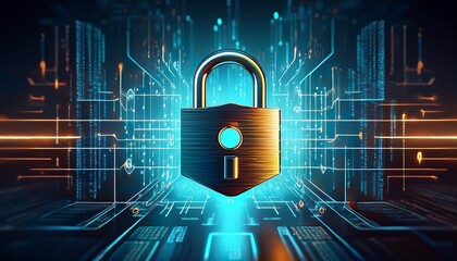 binary code lock and key