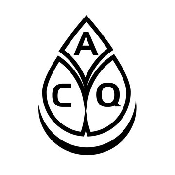  ACQ creative circle letter logo concept. ACQ letter design.
