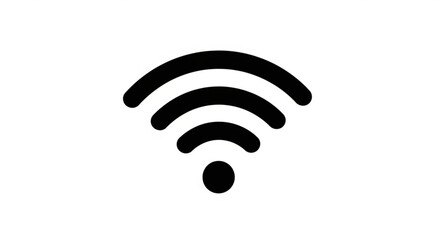 Wifi signal icon wireless internet connection network symbol hotspot technology connection communication 100 char