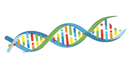 Dna helix structure genetic molecule biology science medical research strand double helix chromosome gene code 3d model