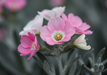 Fototapeta premium Blushing Dawn's Embrace