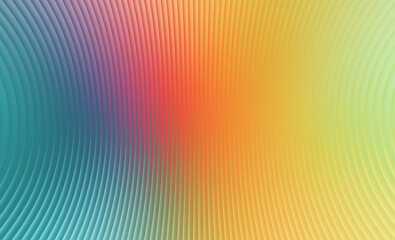 Abstract background with rainbow gradient and curved lines, representing spectrum and diversity in a modern design