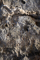 Closeup of mountain stone surface as natural background