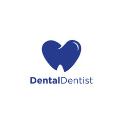 Dental Dentist Logo Vector Simple