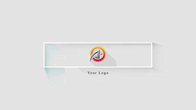 an unique new trendy simple corporate logo intro animation. motion graphics, after effects, 2d animated. 
