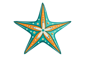 Obraz premium vector illustration of a starfish