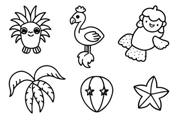 black and white fish