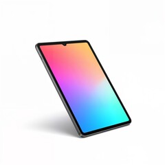 Tablet isolated on white background