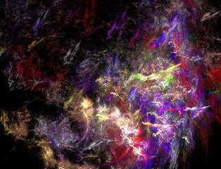 Imaginatory fractal abstract background Image