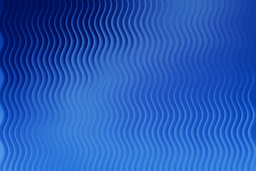 Illustration of abstract blue wavy background with vertical ripple effect
